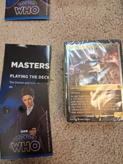 Magic The Gathering Doctor Who Commander Deck Set Sealed Decks No Retail pkg - Image 3