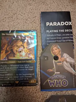 Magic The Gathering Doctor Who Commander Deck Set Sealed Decks No Retail pkg - Image 4