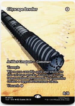 Cityscape Leveler (Borderless) - [Avatar: The Last Airbender: Eternal-Legal] MTG - Image 3