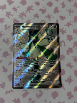 Meowscarada ex 078/SV-P Holo LP Pokemon TCG Scarlet & Violet Promo - Image 1