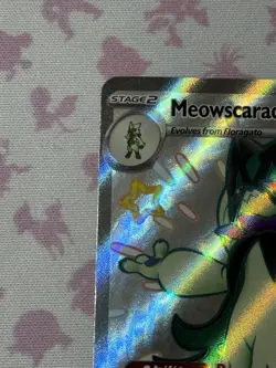 Meowscarada ex 078/SV-P Holo LP Pokemon TCG Scarlet & Violet Promo - Image 5
