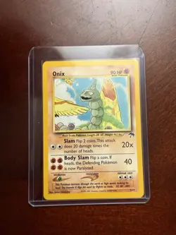 Pokemon TCG Southern Islands Onix Card 3/18 NM/MINT - Image 1