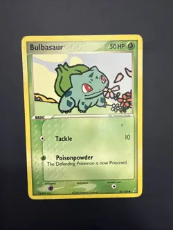 1x Bulbasaur - 45/100 - Common Lightly Played Pokemon EX - Crystal Guardians - Image 1