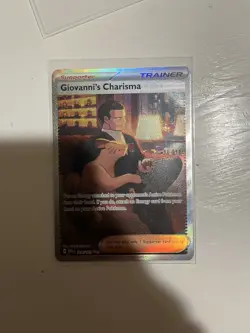 Giovanni's Charisma #204/165 Scarlet & Violet 151 SIR - Pokemon TCG - Image 1