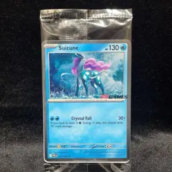 Suicune Sealed Promo 026/094 AU EB Games Stamped Pokemon Phantasmal Flames - Image 1