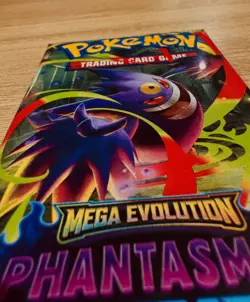 EXTREMELY HEAVY Pokemon Phantasmal Flames - Factory Sealed Booster Pack (22.78g) - Image 3