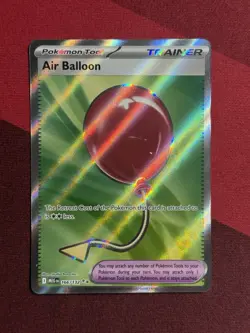 Air Balloon 166/132 Full Art Ultra Rare Holo Mega Evolution Pokemon TCG - Image 1