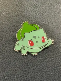 Bulbasaur - Pokemon TCG Go 1.5" Enamel Pin Badge Official Collectors - Image 1