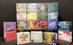 Pokemon S&V Pokemon Center ETB Complete Sealed Set All 19!! - One Of A Kind Set - Image 1