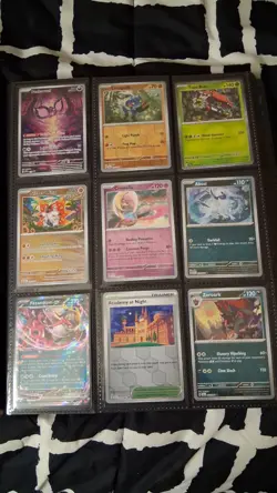 Pokemon Binder w/Promos, IRs, SIRs, Full Arts, Exs and More Along with 4 Graded - Image 1