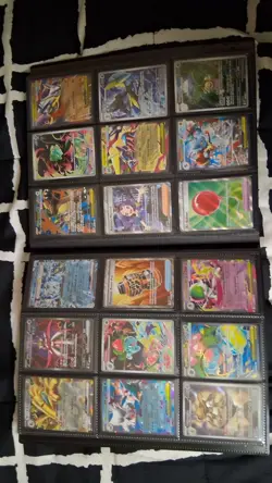 Pokemon Binder w/Promos, IRs, SIRs, Full Arts, Exs and More Along with 4 Graded - Image 4