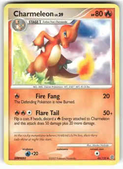 Charmeleon Secret Wonders Uncommon Pokemon Moderately played - Image 1
