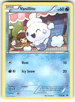 Vanillite Next Destinies Common Pokemon Near Mint or Better - Image 1