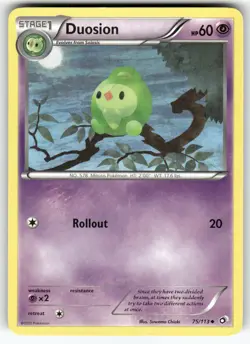 Duosion Legendary Treasures Uncommon Pokemon Lightly played - Image 1