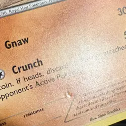 Tyrunt 61/111 XY Furious Fists Normal Pokemon TCG Damaged - Image 2