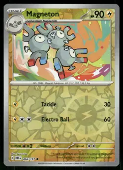 2023 Scarlet & Violet Series - Obsidian Flames Magneton Common #64 - Image 1