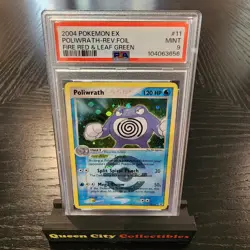 POLIWRATH - REV FOIL - PSA 9 - 2004 POKEMON EX FIRE RED & LEAF GREEN - #11 - Image 1