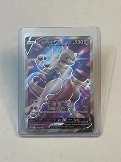 Pokemon TCG Mewtwo V SWSH229 Black Star Promo Sword & Shield 2022 NM NICE LOOK!! - Image 1