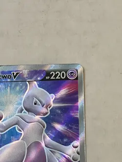 Pokemon TCG Mewtwo V SWSH229 Black Star Promo Sword & Shield 2022 NM NICE LOOK!! - Image 5