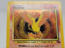 1999 Pokemon Fossil: Holo Rare Moltres - 12/62 - Vintage - Image 2