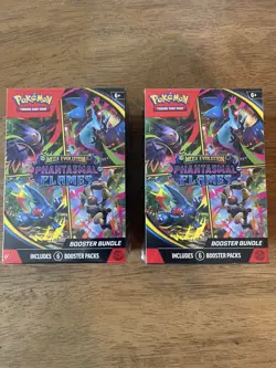 Pokemon TCG: Mega Evolution Phantasmal Flames Booster Bundle- LOT OF 2 ?? - Image 1