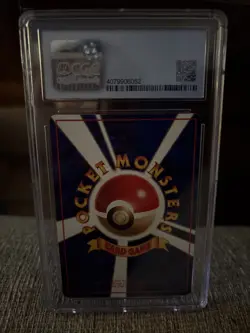 1998 Pokemon Japanese Vending Series 3 Omanyte #138 CGC 9 MINT - Image 4