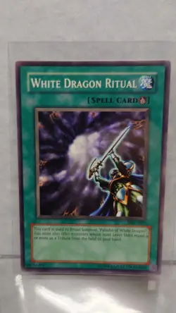Yu Gi Oh! White Dragon Ritual ~ MFC-027 ~ Magician's Force ~ Unlimited ~ LP - Image 1