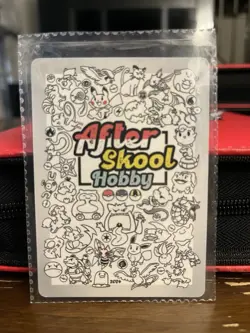 Poncho Pikachu After Skool Hobby - Fan Art Custom Card - Image 2