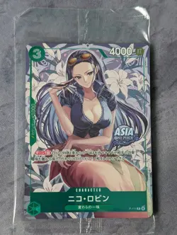 Nico Robin P-111 Alt Art - One Piece Card Game Mini-tin Asia Promo - Image 1