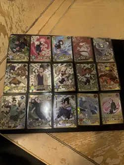 NARUTO TRADING CARD TCG LOT- HOLO RARES NR-SR COLLECTABLE CARD GAME 51 Cards - Image 2