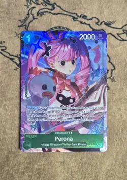 One Piece Card Game Perona (Alternate Art) OP12-034 Super Rare NM English - Image 1