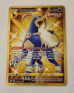 Pokemon TCG Houndoom 179/163 Full Art Secret Rare Battle Styles. Pokemon Card NM - Image 3