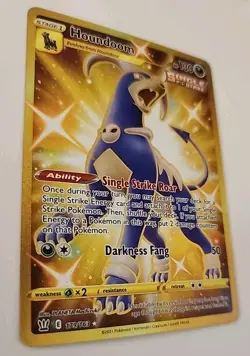Pokemon TCG Houndoom 179/163 Full Art Secret Rare Battle Styles. Pokemon Card NM - Image 5