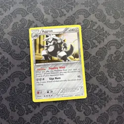 Aggron 80/124 - Dragons Exalted - Holo Rare - Pokemon Card - Image 1