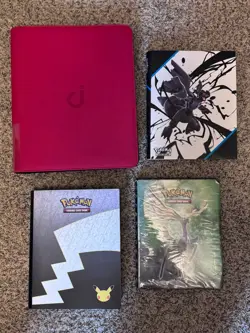 Selling Pokemon Card Collection: Four Binders - Image 1