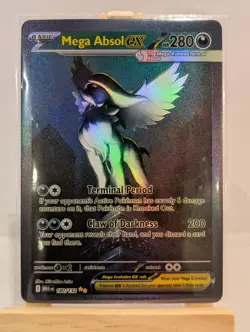 Custom Fan Art Mega Absol EX High Quality Custom Card Foil Finish - Image 2