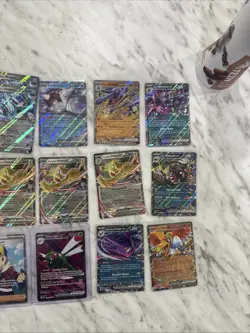 Pokemon Destined Rivals Ex Lot, Cynthia’s Garchomp Ultra Rare 3 Full Art Cards - Image 2