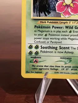 Pokemon TCG Meganium Neo Genesis Holo Rare Card #11/111 - Image 4