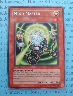 TDGS-EN016 Mind Master Rare Yu-Gi-Oh Card English 1st Edition - Image 1
