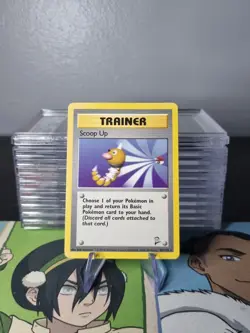 Scoop Up 107/130 Trainer Base Set 2 NON-HOLO Rare Pokemon Card - Image 1