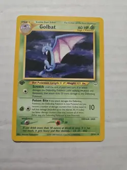Golbat 29/64 - 1st Edition - Neo Revelation - VINTAGE WOTC Pokemon Card - Image 1