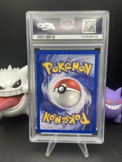 Pokemon Gym Challenge 2000 1st Edition Blaine Holo Card PSA 8 - Image 2