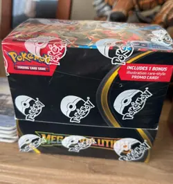 Pokemon TCG: Mega Evolution Enhanced Booster Display Box 36 Packs & 1 Promo Card - Image 1