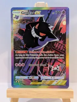 Custom Fan Art Gengar EX High Quality Custom Card Foil Finish - Image 1