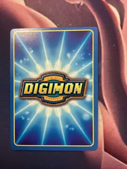 DIGIMON Digital Monsters METALGREYMON Gold Text Bo-80 Trading Card 1999 BANDAI - Image 2