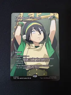 2025 MTG Avatar The Last Airbender Earth Rumble Triumph #44 - Image 1
