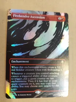 Firebender Ascension (Borderless) Avatar: The Last Airbender Foil - Image 1