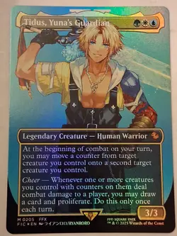 Tidus, Yuna's Guardian (Borderless) Commander: Final Fantasy Foil - Image 1