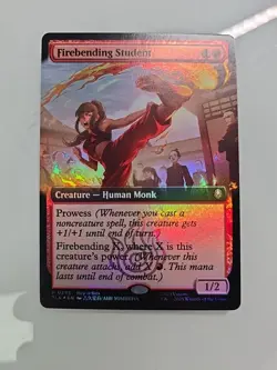 MTG Magic Firebending Student 0393 Buy-A-Box Foil Promo Avatar TLA English - Image 1