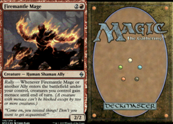 Magic the Gathering -MTG- Firemantle Mage Foil - Image 1